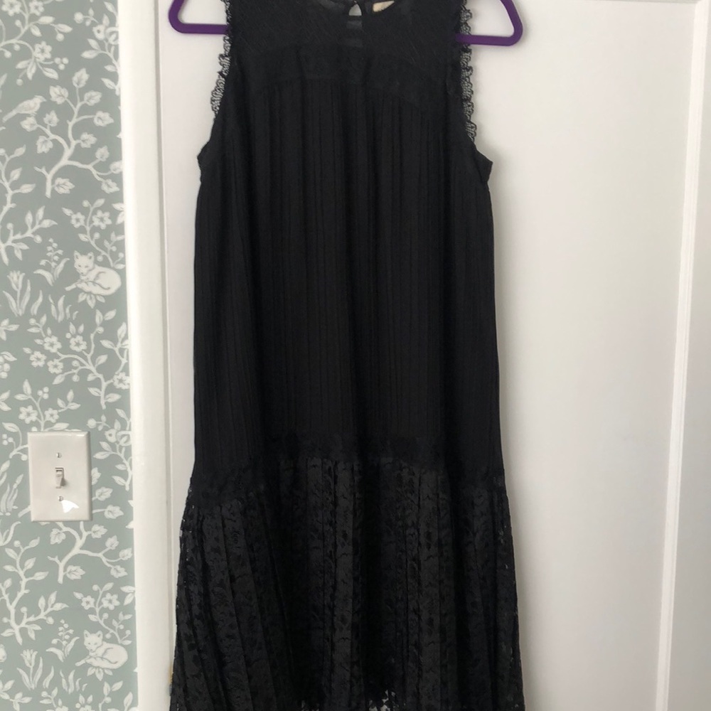 Anthropologie Floreat black dress